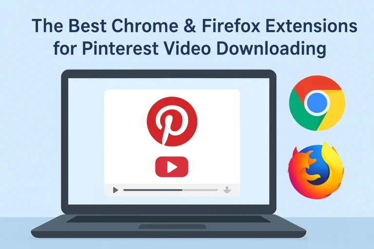 The Best Chrome & Firefox Extensions for Pinterest Video Downloading