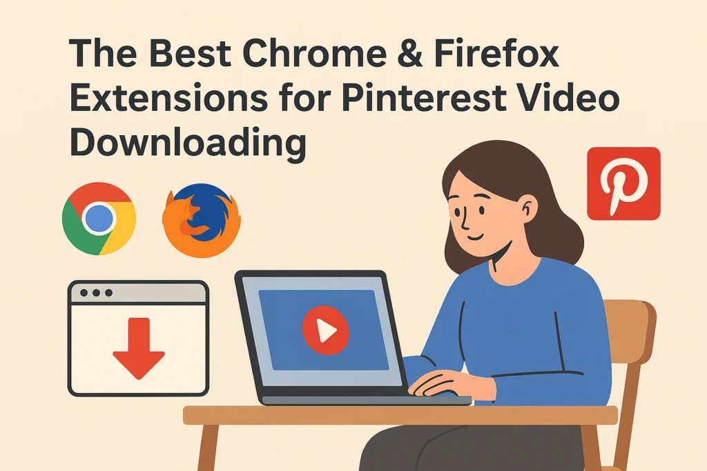 The Best Chrome & Firefox Extensions for Pinterest Video Downloading