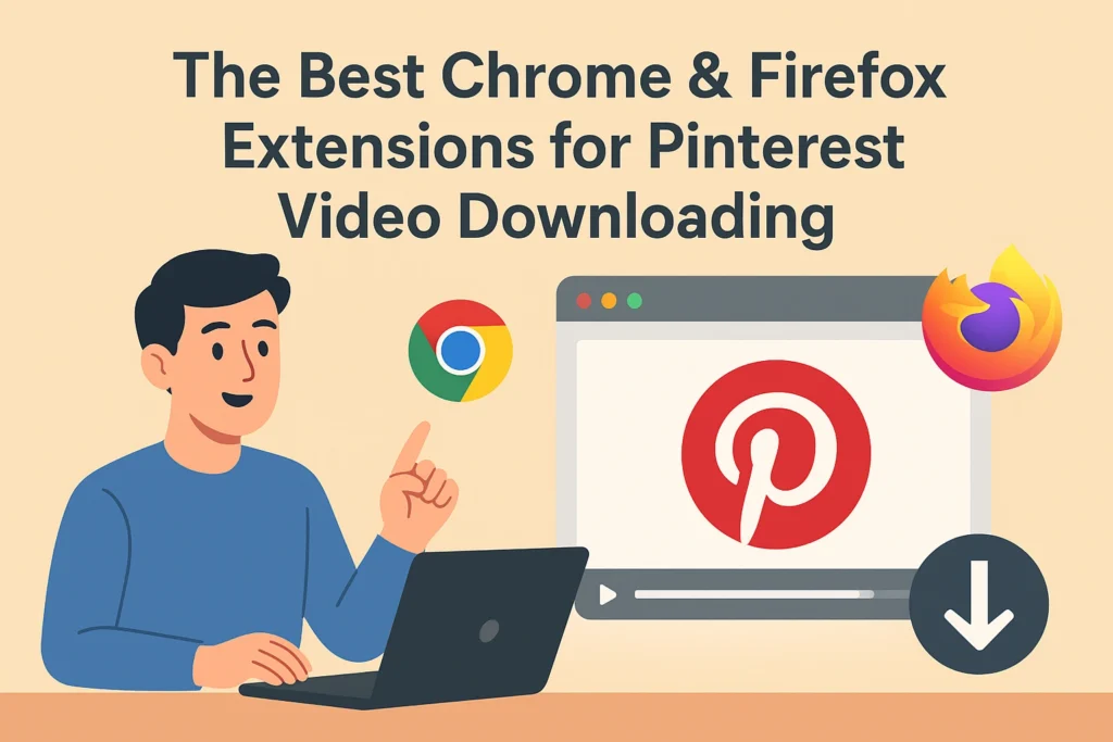 The Best Chrome & Firefox Extensions for Pinterest Video Downloading