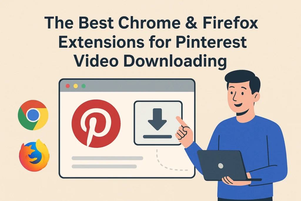 The Best Chrome & Firefox Extensions for Pinterest Video Downloading
﻿