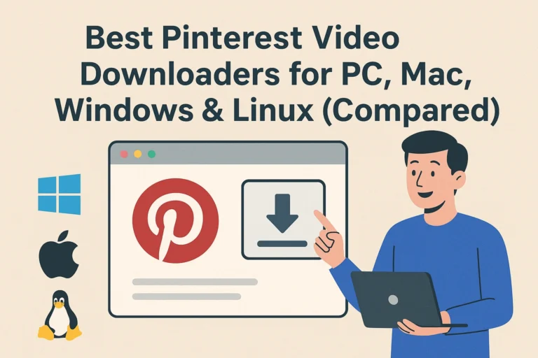 Best Pinterest Video Downloaders for PC, Mac, Windows & Linux (Compared)