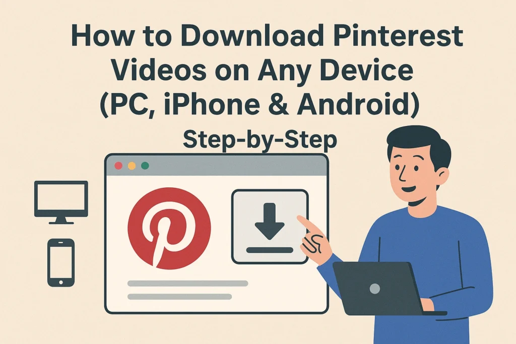 How to Download Pinterest Videos on Any Device (PC, iPhone & Android) Step-by-Step