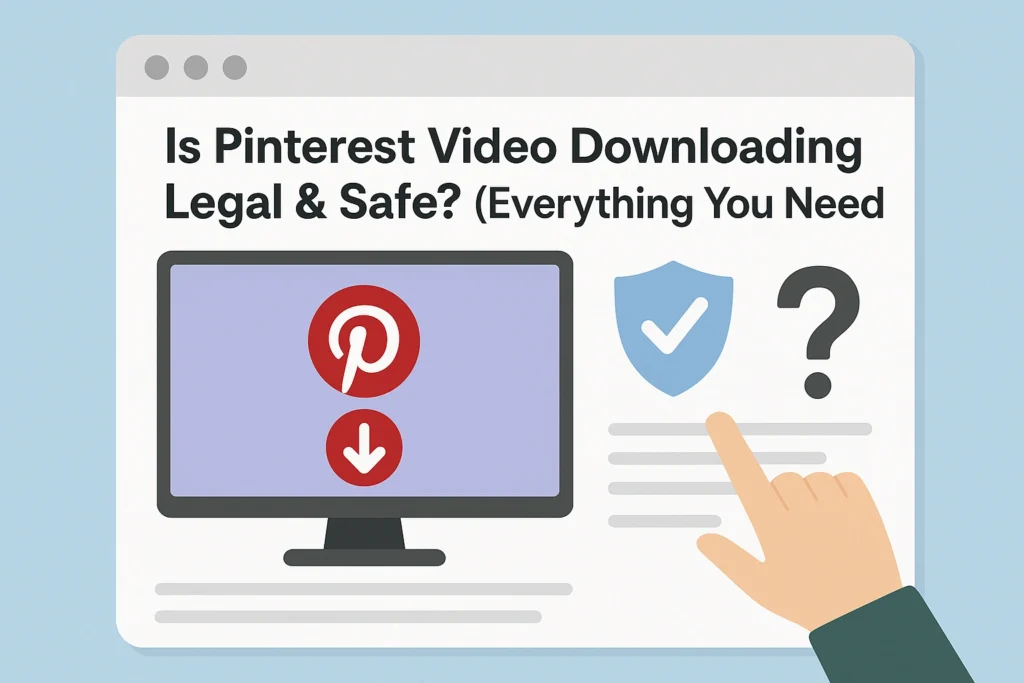 Is Pinterest Video Downloading Legal & Safe? (Everything You Need to Know)