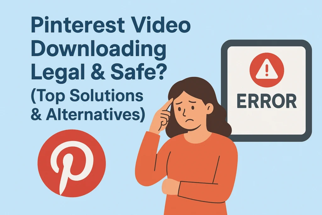 Pinterest Video Downloader Not Working? (Top Solutions & Alternatives)