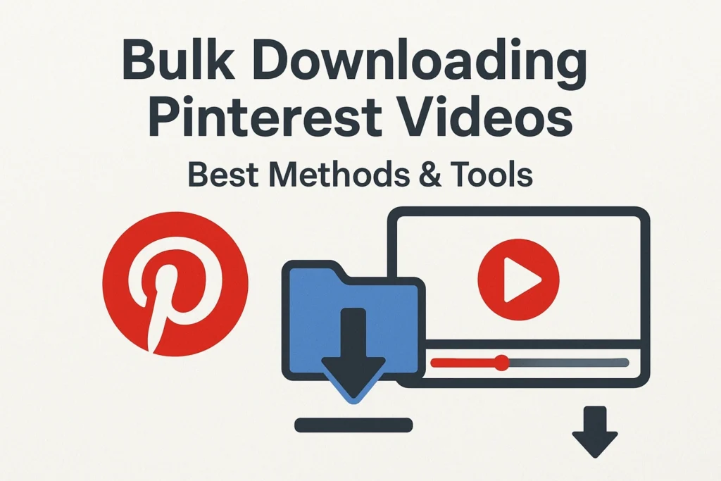 Pinterest has rapidly become one of the most visual and engaging platforms online. How to download Bulk Downloading Pinterest Videos – Best Methods & Tools. While its origins are rooted in images and pinboards, the evolution toward video content, animated GIFs, and immersive stories has opened new doors for content creators, educators, marketers, and everyday users.