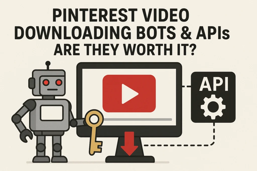 Pinterest Video Downloading Bots & APIs – Are They Worth It?