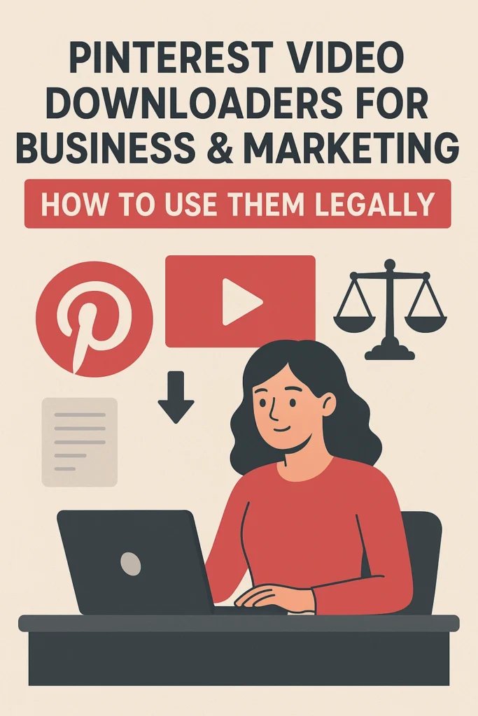 Pinterest Video Downloaders for Business & Marketing – How to Use Them Legally