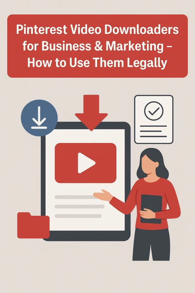 Pinterest Video Downloaders for Business & Marketing – How to Use Them Legally