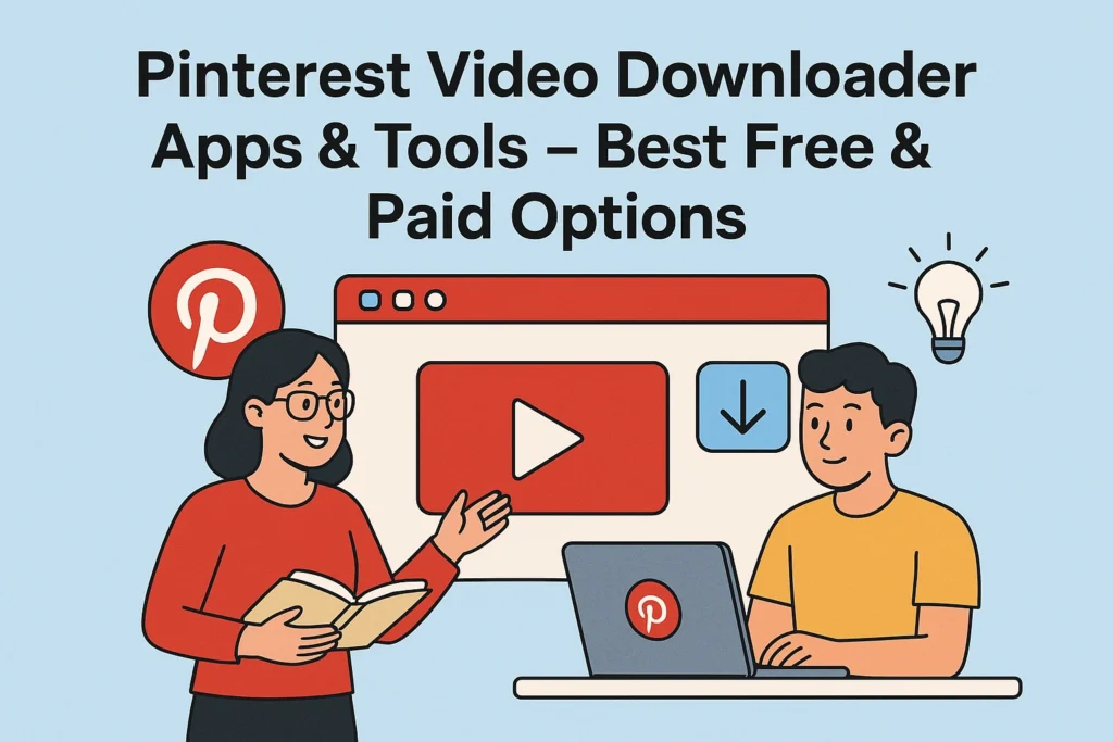 Pinterest Video Downloader Apps & Tools – Best Free & Paid Options