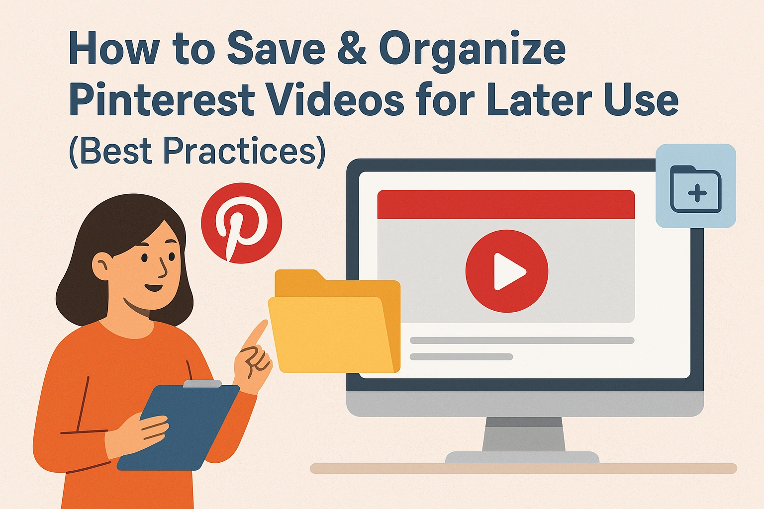 How to Save & Organize Pinterest Videos for Later Use (Best Practices)