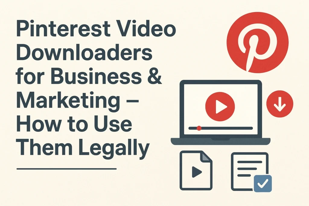 Pinterest Video Downloaders for Business & Marketing – How to Use Them Legally
