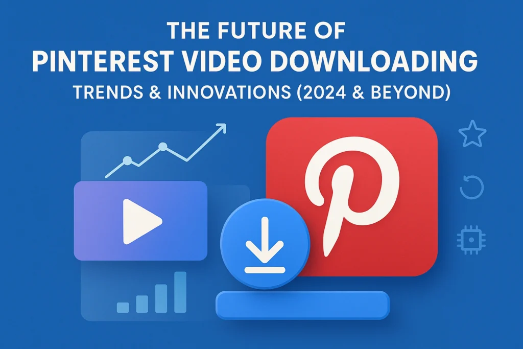 As visual content continues to dominate the digital world, Pinterest has carved out a unique niche as a discovery and inspiration platform. People does not know about The Future of Pinterest Video Downloading – Trends & Innovations (2024 & Beyond). 