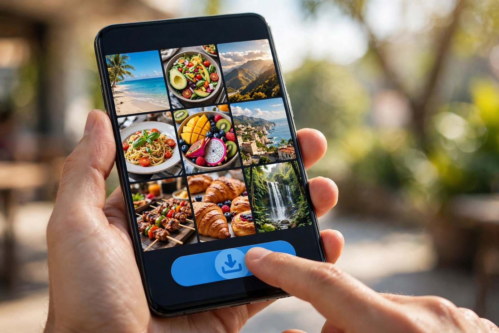 Steps to save Pinterest images in full quality on phone